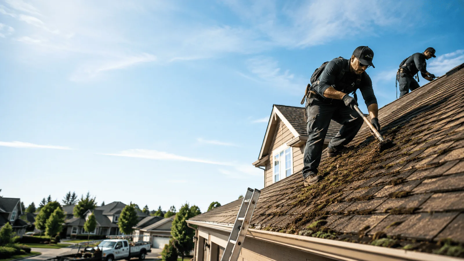 Roof Moss Removal in Onset, MA near me